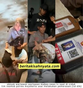Peras Pengacara Oknum Wartawan Mojokerto, Diciduk Polisi Usai Terima Uang 3 Juta