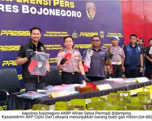 Satreskrim Polres Bojonegoro Gulung Praktik Pengoplosan LPG Melon ke Nonsubsidi