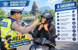 Polresta Banyuwangi Gelar Operasi Patuh Semeru 2026  Wujudkan Tertib Lalu Lintas